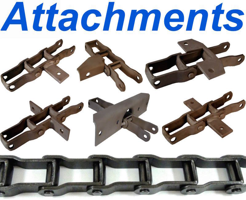 667XH AS-9 Pintle Chain with AS Attachment every 9th Link Manure spreader Chain 