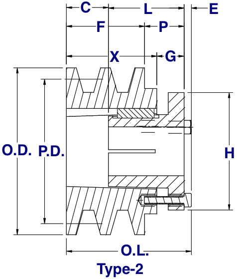 4l Belt Size Chart