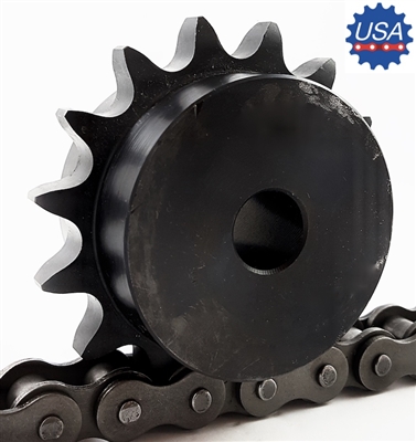 Martin 35bs12ht 1/2 35 Roller Chain Sprocket 12 Teeth 1/2" Bore Keyway for sale online 