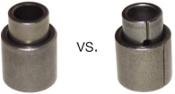split versus solid rollers