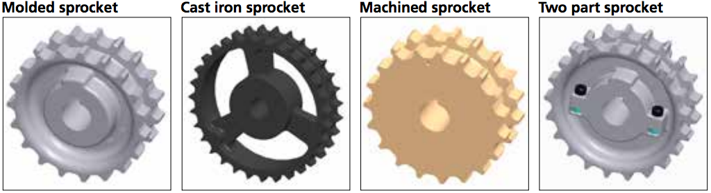 Browning H8026X2 Finished Bore Roller Chain Sprocket 26 Teeth Regal Steel Hardened Teeth Single Strand 