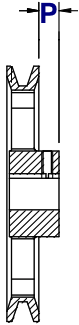 belt housing width