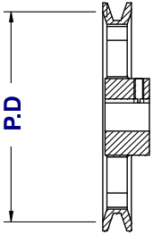 Pulley Dimension Chart