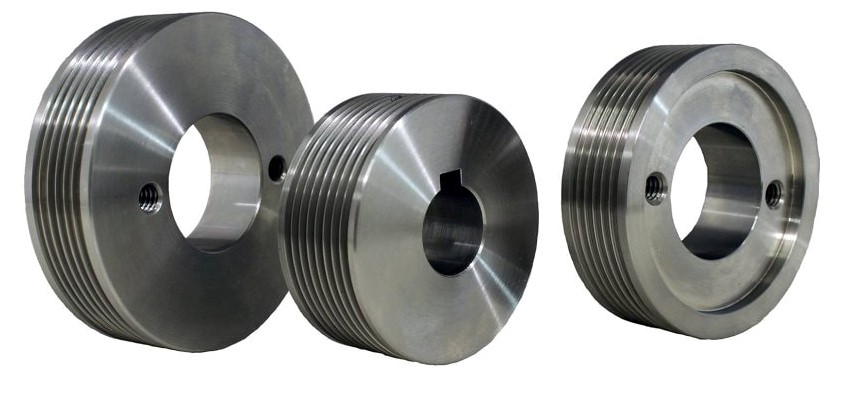 Steel v on sale belt pulley