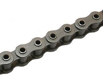 Jeremywell C2042HP Hollow Pin Conveyor Roller Chain 10 Feet with 1 Connecting Link 